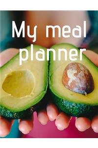 My meal planner - avocado