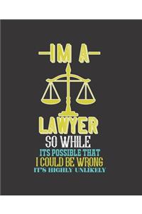 Im a Lawyer So While Its Possible That I Could Be Wrong It's Highly Unlikely