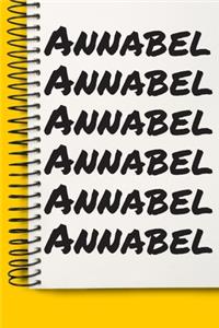 Name Annabel A beautiful personalized