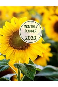 Monthly planner 2020