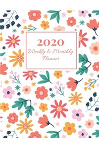 2020 Monthly & Weekly Planner