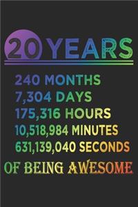 20 Years Of Being Awesome