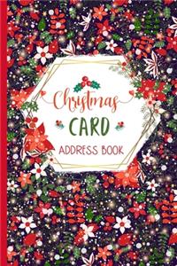 Christmas Card Address Book