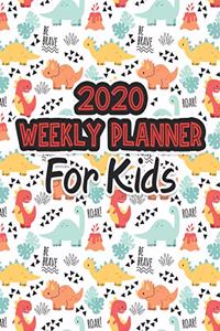 2020 Weekly Planner for Kids