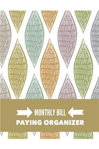 Monthly Bill Paying Organizer