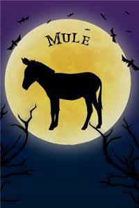 Mule Notebook Halloween Journal