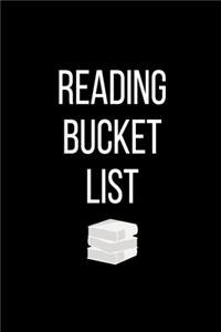 Reading Bucket List: Journal Novels, Poetry, Fiction, Non Fiction, and Self Help Must Read Books for any season; gift for book nerd