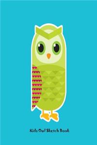 Kids Owl Sketch Book