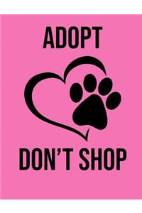 Adopt Don't Shop