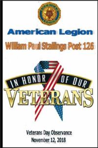 American Legion William Paul Stallings Post 126