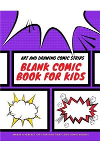 Blank Comic Book for Kids