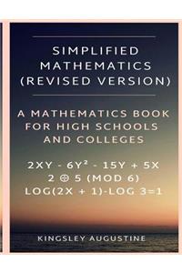 Simplified Mathematics (Revised Version)