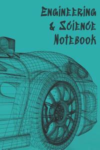 Engineering & Science Notebook: Graph Paper Quad Ruled Math Graphing Composition Book for Students, Architects, and Engineers