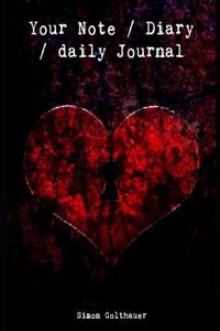 Your Note, Diary, Daily Journal