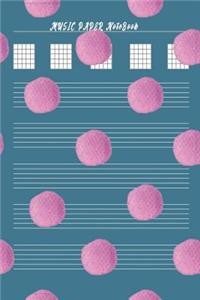Music Paper Notebook