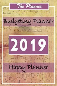 Budgeting Planner 2019