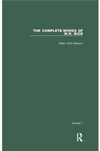 The Complete Works of W.R. Bion