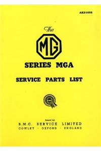 MG MGA 1500 Parts Catalog