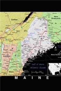 A Map of the State of Maine Journal