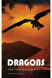 Dragons Pocket Monthly Planner 2018