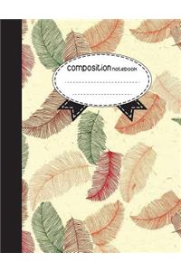 Composition Notebook, 8.5 x 11, 110 pages