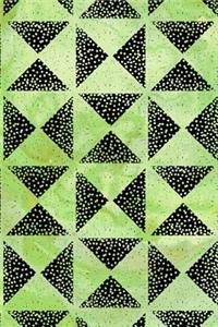 Journal Notebook Triangles With Dots Pattern 4