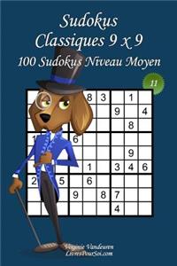 Sudokus Classiques 9 x 9 - Niveau Moyen - N°11