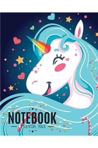 Notebook: Unicorn: Journal Dot-Grid, Graph, Lined, Blank No Lined: Book: Pocket Notebook Journal Diary, 120 pages, 8.5" x 10" (Blank Notebook Journal)