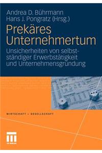Prekäres Unternehmertum