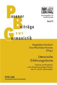 Literarische Erfahrungsraeume