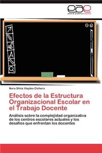Efectos de La Estructura Organizacional Escolar En El Trabajo Docente