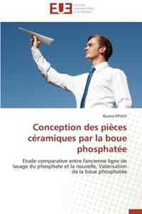 Conception Des Pièces Céramiques Par La Boue Phosphatée