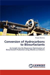 Conversion of Hydrocarbons to Biosurfactants