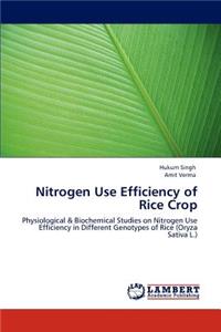 Nitrogen Use Efficiency of Rice Crop