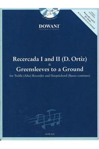 Ortiz - Recercada I G Minor II G and Greensleeves to a Ground for Treble (Alto) Recorder and BC