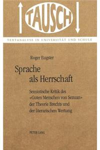 Sprache ALS Herrschaft