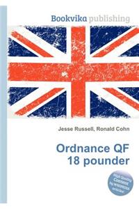 Ordnance Qf 18 Pounder
