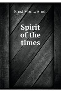 Spirit of the times