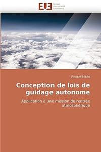 Conception de lois de guidage autonome