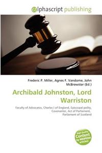 Archibald Johnston, Lord Warriston