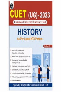 Physics Wallah CUET UG History Book (Common University Entrance Test 2023)