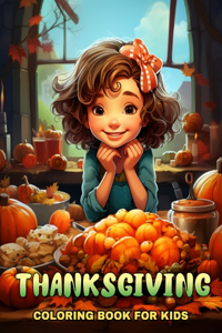 Thanksgiving Coloring Book for Kids