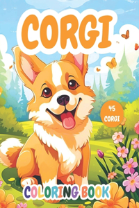 Corgi Coloring Book