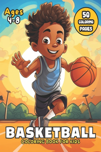 Basketball Coloring Book for Kids