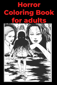 Horror Coloring Book for adults
