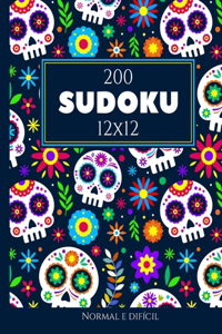 200 Sudoku 12x12 normal e difícil Vol. 12