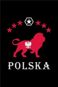 Polen Löwen Notizbuch