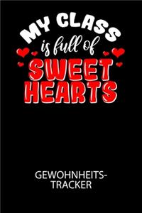 My class is full of sweet hearts - Gewohnheitstracker