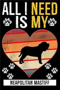 All I Need Is My Neapolitan Mastiff