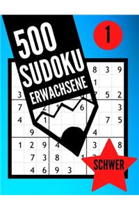 Sudoku Erwachsene SCHWER 1